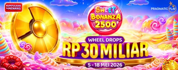 SWEET BONANZA 2500 WHEEL DROPS